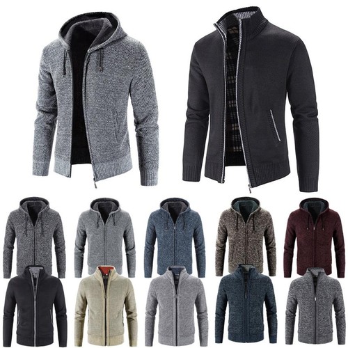 Herren fleece reißverschluss - fleece,