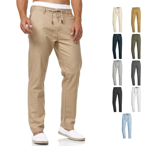 Indicode herren leinenhose - indicode,