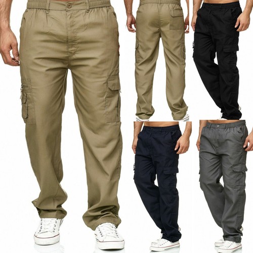 Herren cargo hose stoffhose - hose,