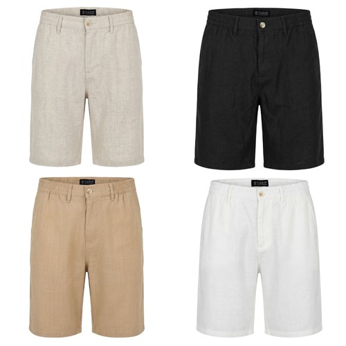 Tazzio leinen shorts regular - leinen,