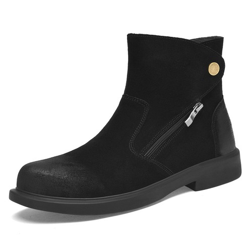 Herren wildleder lederkleid - wildleder,