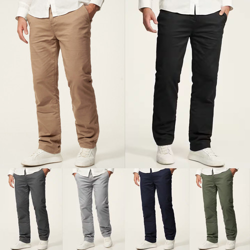 Herren chino hose straight - straight, fit