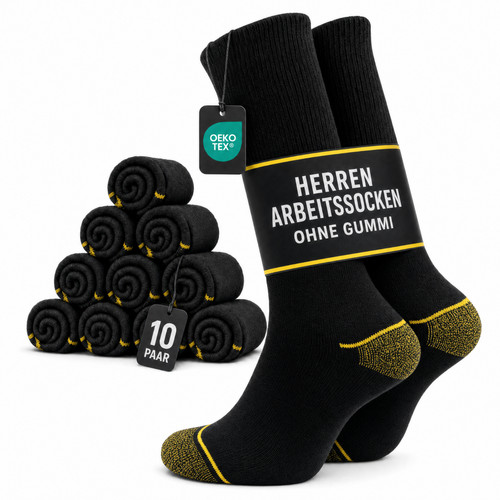 Paar herren arbeitssocken - 10,