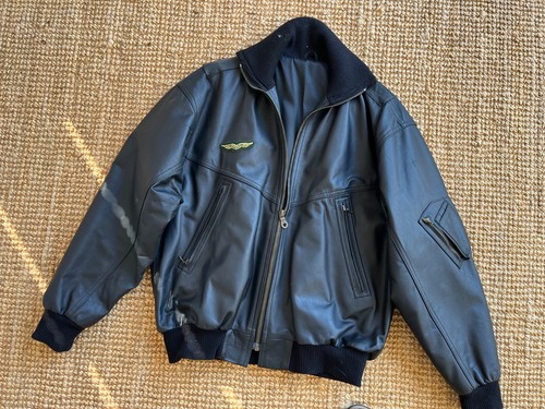Hochwertige fliegerlederjacke - hochwertige,