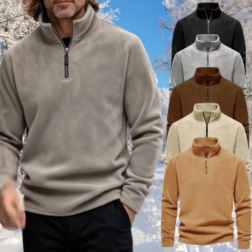 Herren troyer winterpullover - troyer,