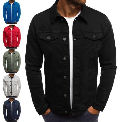 Jeansjacke herren revers - jeansjacke,